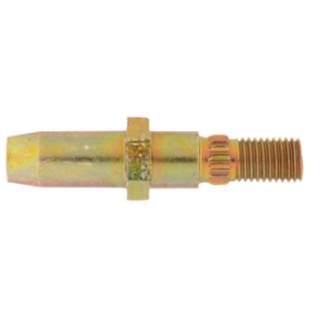 10061PK 2" Overall Length Yellow Zinc Finish Long Type Door Hinge Pin