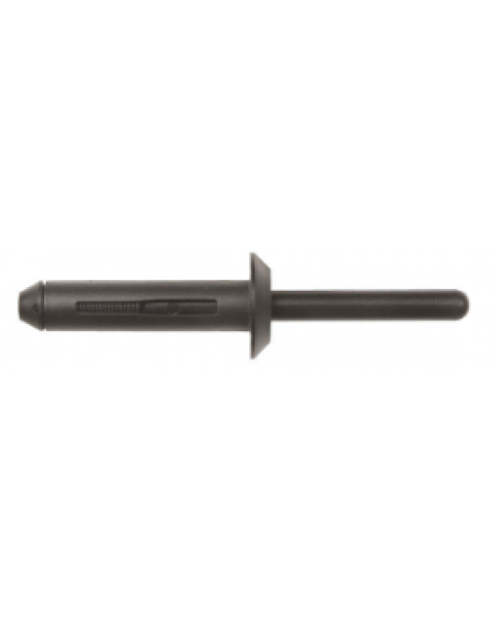 10560PK 1/4" (6.30mm) Rivet Diameter Black Nylon Blind Rivets AMC # 8934-202-078
