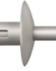 10561PK 1/4" (6.30mm) Rivet Diameter Gray Nylon Blind Rivets AMC # 8934-201-835