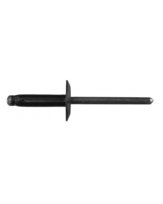 10965PK 3/16" (4.80mm) Rivet Diameter All Aluminum Black Finish Split Type Pop Rivets G.M. # 11516807