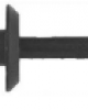 1195PK 13/64" (5.20mm) Rivet Diameter Black Nylon Blind Rivets G.M. # 15718794