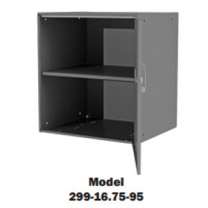 Wall Mountable Cabinet with Fixed Shelf