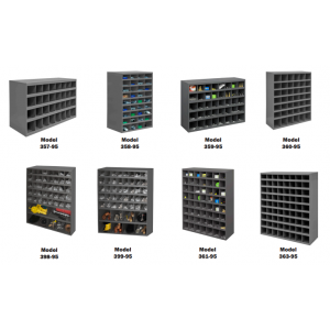 12” Deep Part Bins with Slope Shelf Design - continued
