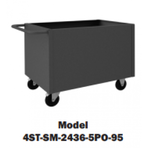 Solid or Expanded Metal Trucks (1,400 Lbs. capacity)