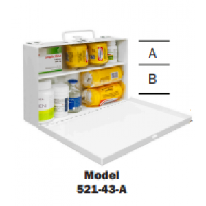 60 Kit Commercial First Aid Box (Empty)