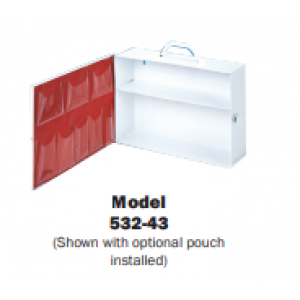 7FX (2 Shelf) Industrial First Aid Cabinet with Swing Out Door (Empty)