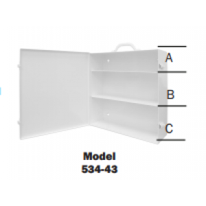 9FX (3 Shelf) Industrial First Aid Cabinet (Empty)