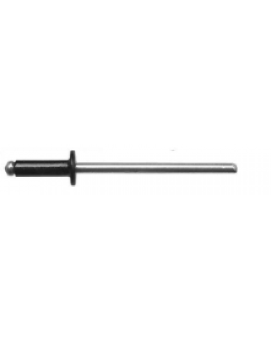 9243PK 1/8" (3.20mm) Rivet Diameter 3/16 - 1/4" Grip Range Black Rivet Aluminum Mandrel Industrial # 44