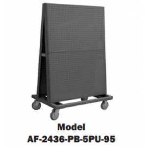 “A” Frame Trucks with Pegboard Panels (1,200 Lbs. capacity)