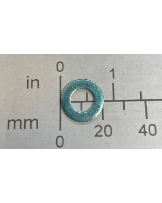 M10 Flat Washer Zinc