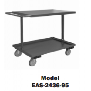 2 Shelf Easy Access Shelf Cart (1,200 Lbs. capacity)