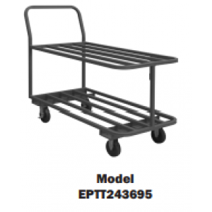 2 Shelf Flat Tube Platform Truck (1,400 Lbs. capacity)