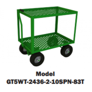 5th Wheel Perforated Garden Trucks (1,000 Lbs. capacity)