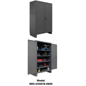 Extra Heavy Duty Lockable Storage Cabinets (Recessed Door Style)