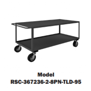 2 Shelf Stock Carts (3,000 Lbs. capacity)