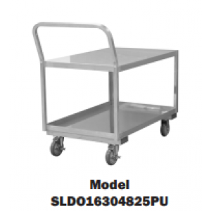 16 Gauge Low Deck Carts (1,200 Lbs. Capacity)